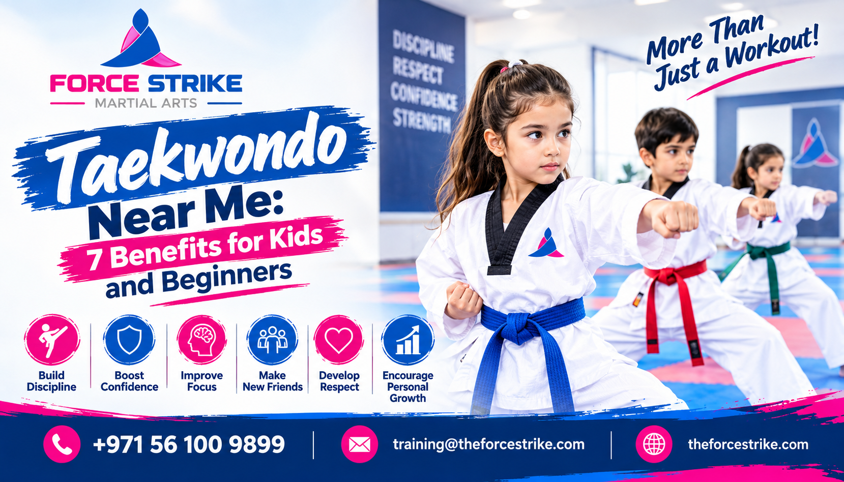 Taekwondo Near Me: 7 Benefits for Kids and Beginners